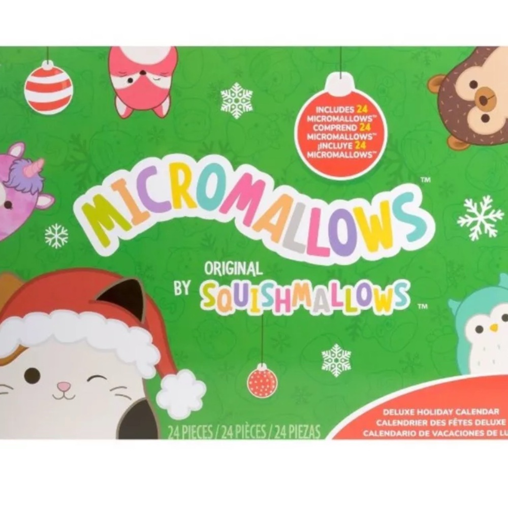 Squishmallows Micromallows Deluxe Holiday Calendar